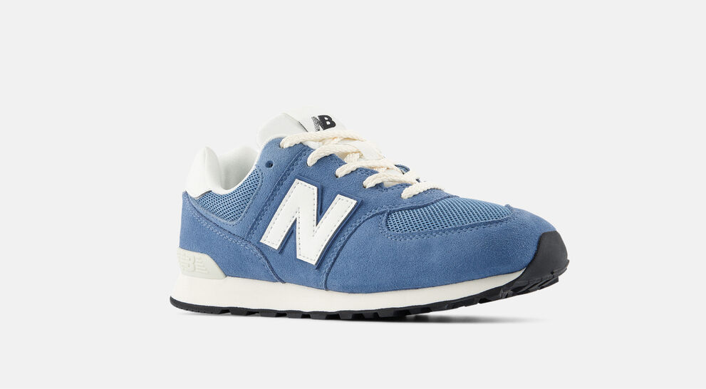 Laced New Balance shoes